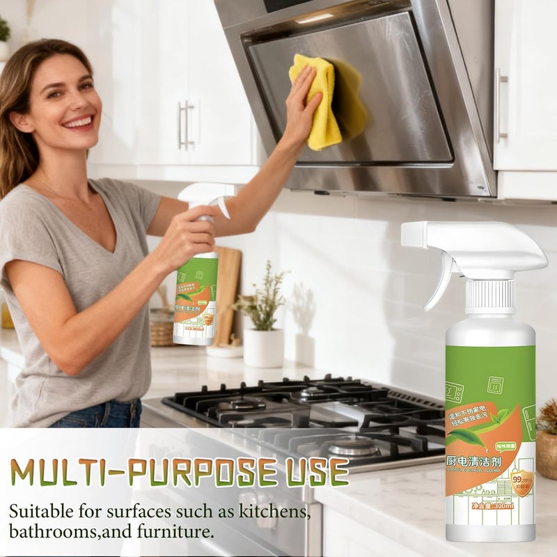 Berthg Natural Enzyme Formula to Household Appliances,Fly Clease Multi-Purpose Cleaner, Natural Enzyme Formula for Household Appliances, Multi-Purpose Cleaner for Hood, Oven, Stove & More (1) - Image 5